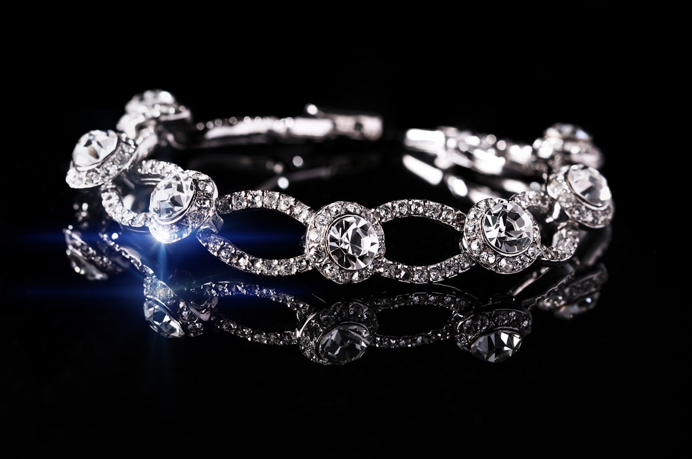 Silver Anklet Pair